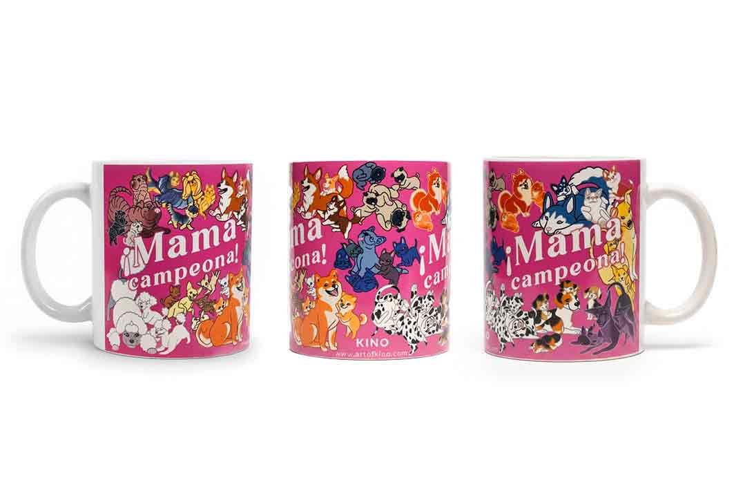 Mamá campeona. Taza 11 oz